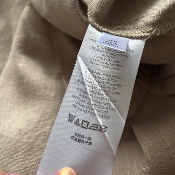 Free People Slouchy Linen Wide Leg Pants - Picture 11 of 12